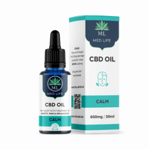 Medlife Calm CBD Oil 600mg - 30ml