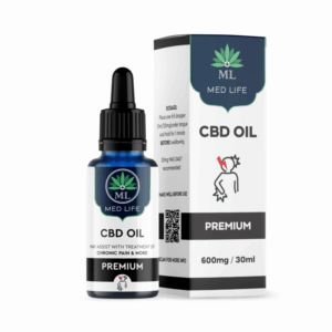 Medlife Premium CBD Oil 600mg - 30ml