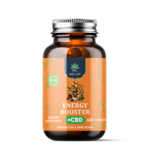 Medlife Energy Booster with CBD- 60 Capsules