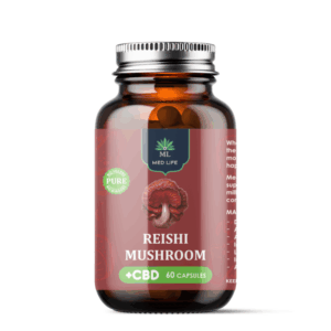 Medlife Reishi with CBD- 60 Capsules-1000mg