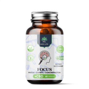Medlife Focus with CBD - 60 Capsules