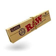 Raw Classic Rolling Papers-Connoisseur King Size + Tips